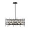 Z-Lite Garroway 9 Light Chandelier, Matte Black 4007-32MB - alternate 7